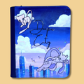 Dupe City Mew & Mewtwo 3D Printed Top Loader Binder | Hand-Painted Cover | 4-Pocket TCG Storage Album