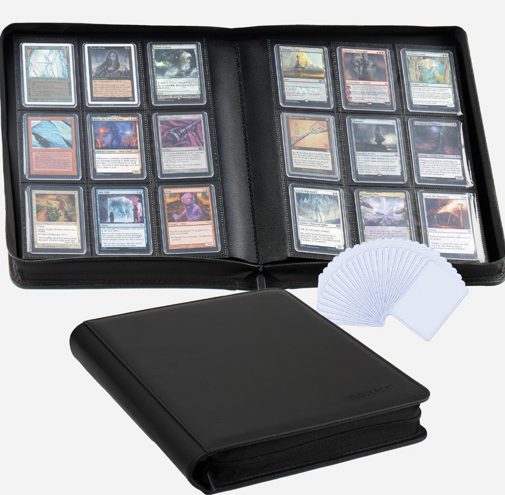 Custom Pokémon/TCG Toploader Binder | Hand Painted + 3D Printed Design