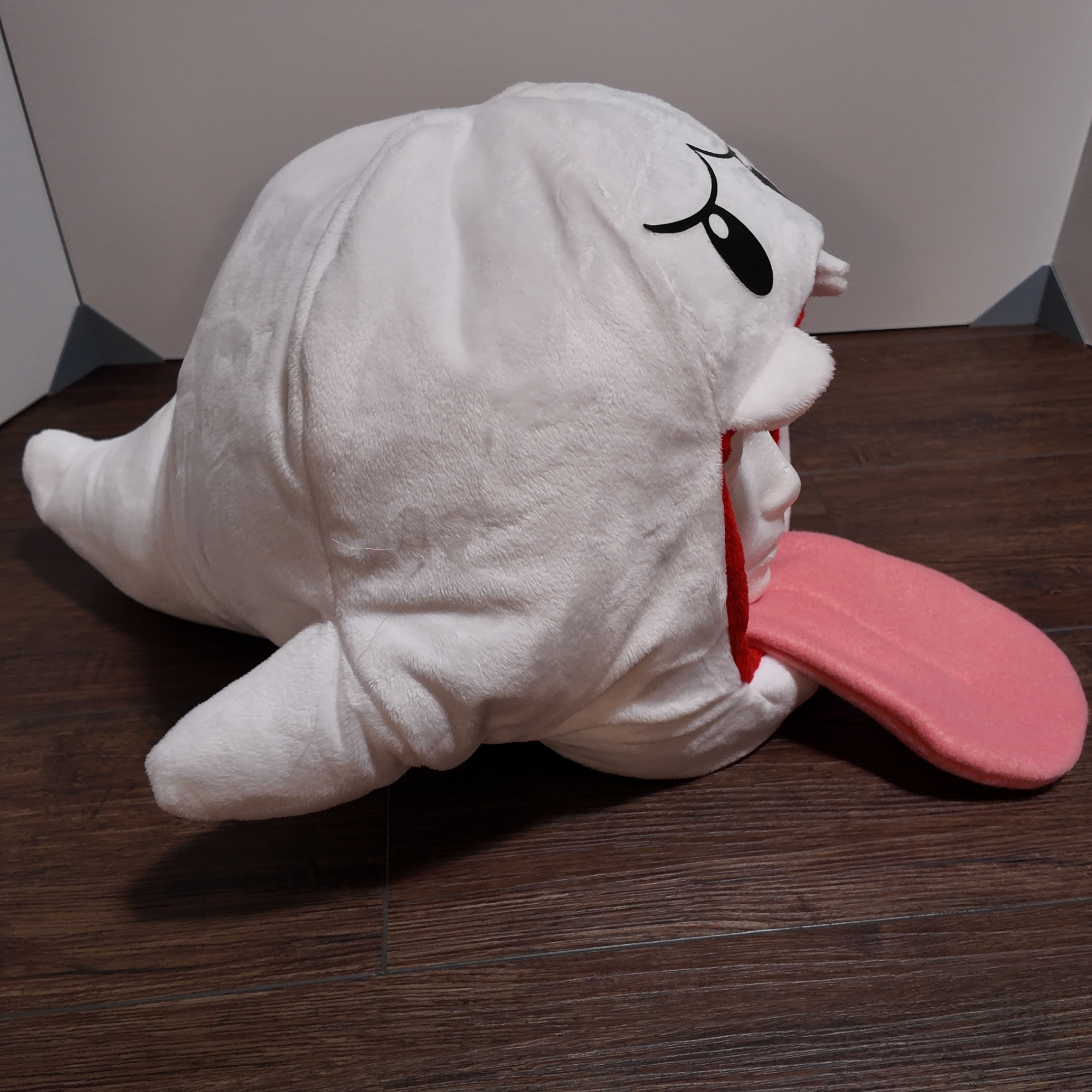 Handmade Ghost Wearable Plushie Headpiece |Soft Minky Cosplay Hood Hat Accessory