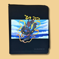 Custom Pokémon/TCG Toploader Binder | Hand Painted + 3D Printed Design